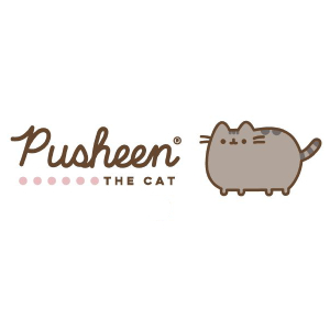 Dekoračná obliečka na vankúšik 40x40 SOFT VELVET pre dieťa Pusheen Cat, modrá
