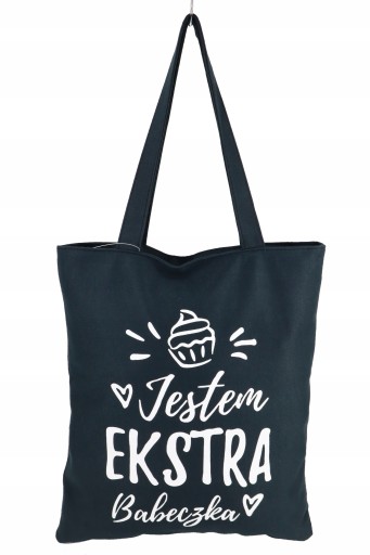 Nákupná taška EXTRA BABBLE Čierna