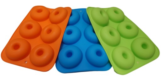 SILIKÓNOVÝ MOL DONUT TYP PNEUMATÍK NA DONUTS MUBBLES NA DONUTS DONUTS