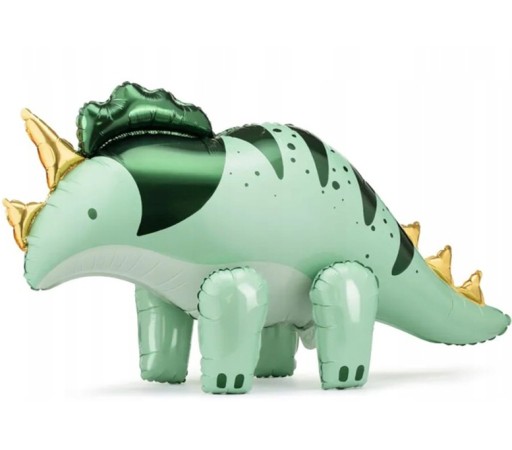 DINOSAUR TRICERATOPS fóliový balón narodeninová PARTY Dino VEĽKÝ STOJACÍ 101cm