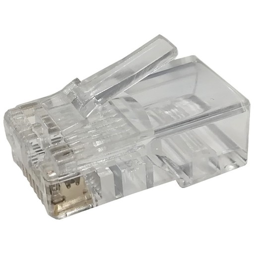 RJ45 8P8C kat.5e priechodná zástrčka, 2 ks