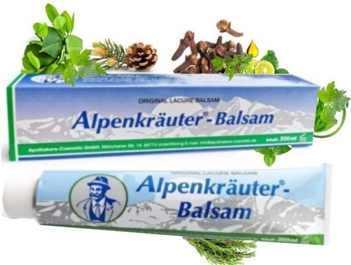 ALPENKRAUTER BALZAMY, NEMECKÁ NÁBOŽENSKÁ MASŤ NA BOLESŤ