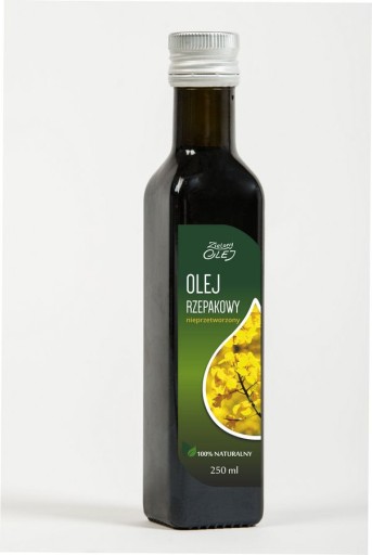 Repkový olej 250ml NERAFINOVANÝ čerstvý!