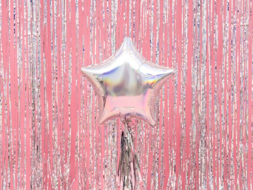 STAR fóliový balón dúhový Holo 48cm 1 ks.