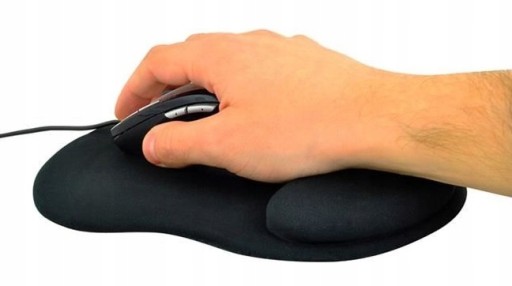 ERGONOMICKÁ GÉLOVÁ PODLOŽKA POD MYŠ NA ZÁPESTIE