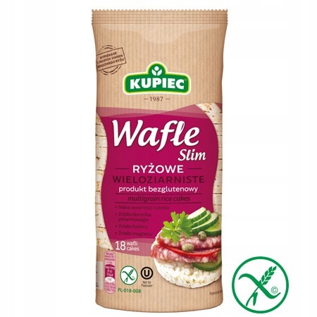 Kupiec Ryžové oblátky 90g, viaczrnné