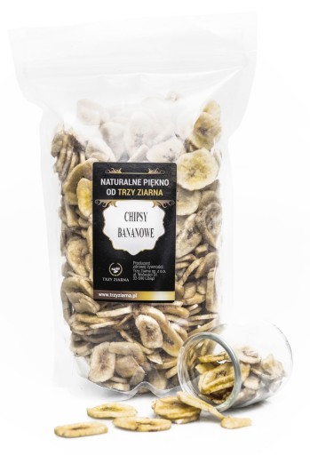BANANA CHIPS 1KG sušený banánový snack