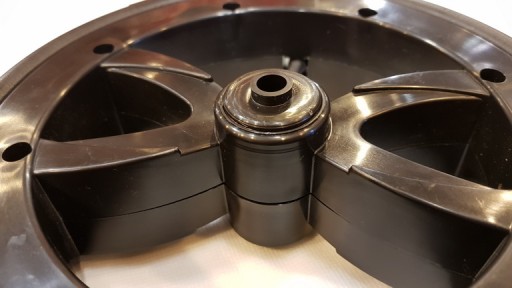 Puzdro, 10mm puzdro pre predné koleso v kočíku, pre 6001 ložiská