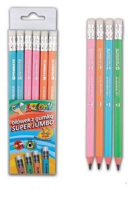 CERUHA S GUMA SUPER JUMBO HB PENMATE FARBY