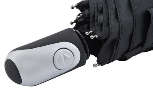 PEVNÝ DÁŽDNIK SKLADACÍ DÁŽDNIK AUTOMATICKÝ UNISEX 8 DRÔTOVÝ OBAL 110 CM