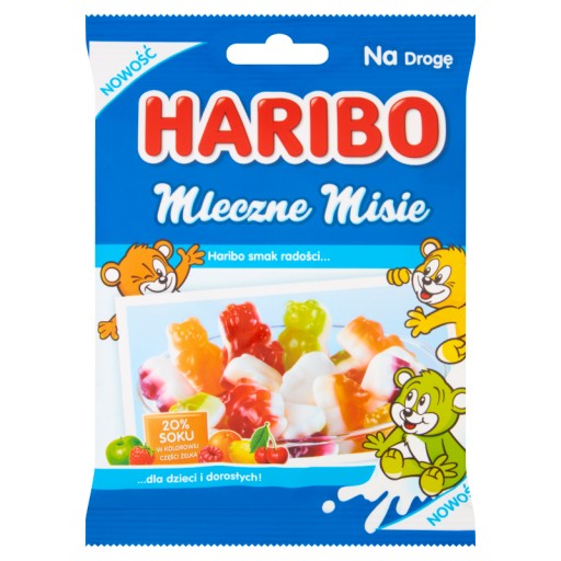 HARIBO MLIEČNE MEDVEDY 85G
