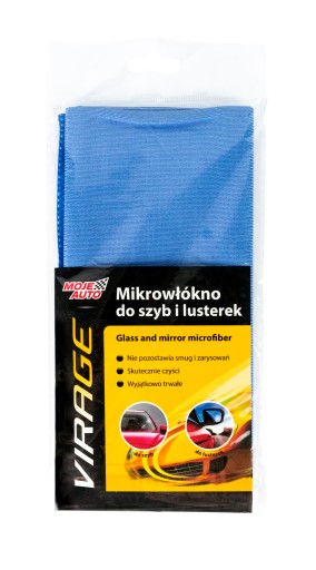 Utierka z mikrovlákna na zrkadlové sklá Moje Auto