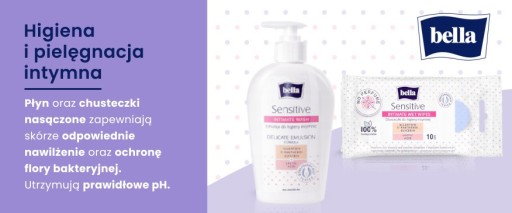 BELLA SENSITIVE EMULZIA na intímnu hygienu 300 ml