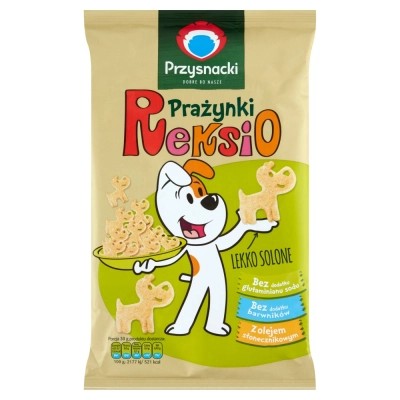 Przysnacki Reksio Lekko slané pražynki 95 g