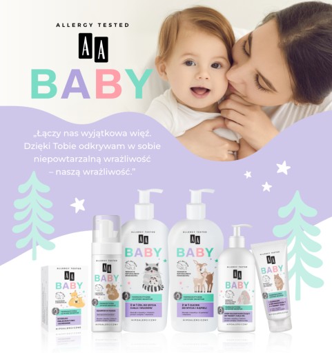AA BABY Hydratačný krém na tvár a telo 75 ml