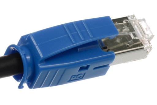 Telegartner Plug s krytom RJ45 FTP modrý