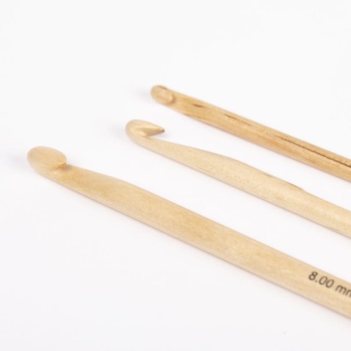Háčik na háčkovanie Drops Basic Birch 9,0 mm - breza