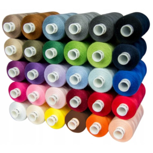 LuxTextil NIT TALIA 80E PRE STROJOVÉ ŠITIE, RUČNÝ OVERLOCK, SILNÝ 7173