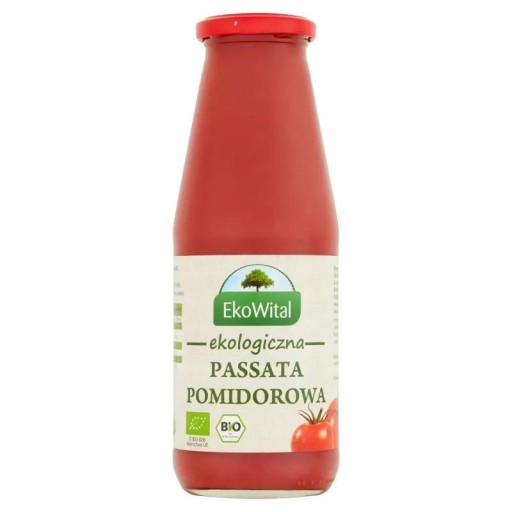 Bio paradajková Passata 680g - EkoWital - Bez pridanej soli!