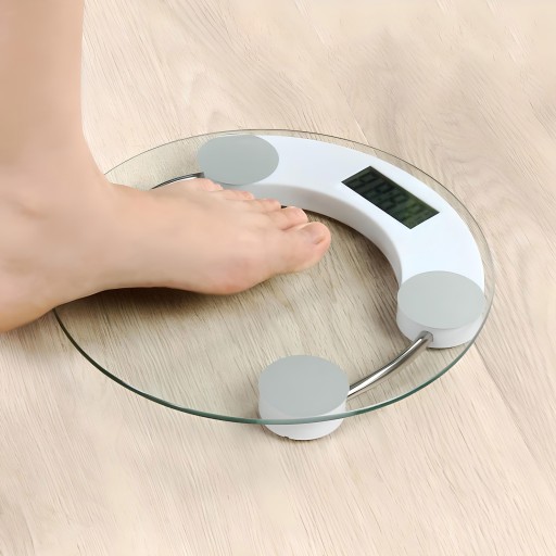 KÚPEĽŇOVÁ VÁHA ELEKTRONICKÁ SKLENENÁ LCD KG SLIM PRECIZNÁ
