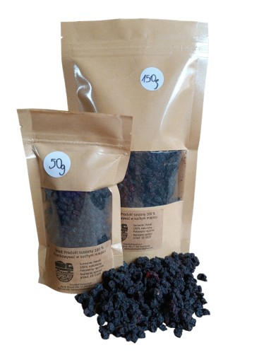 Lesné plody, sušené čučoriedky, čučoriedky, 50 g, zdravá desiata
