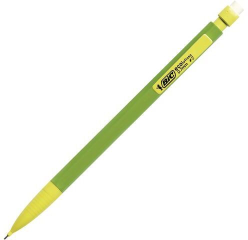 Bic ECOlution Matic mechanická ceruzka 0,7 mm HB s gumou, mix farieb x 3