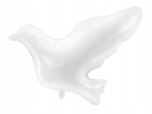 Fóliový balón - Biela holubica 77x66cm KRSTNÉ PRIJÍMANIE