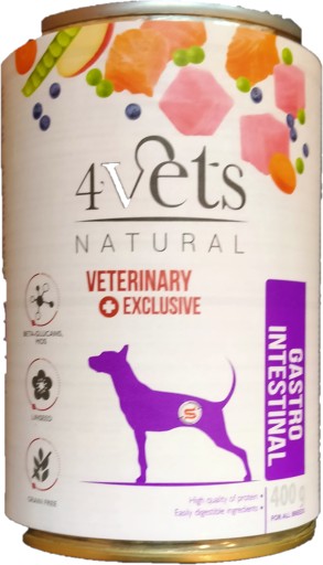 4VETS Natural Dog Gastro Intestinal 400 g