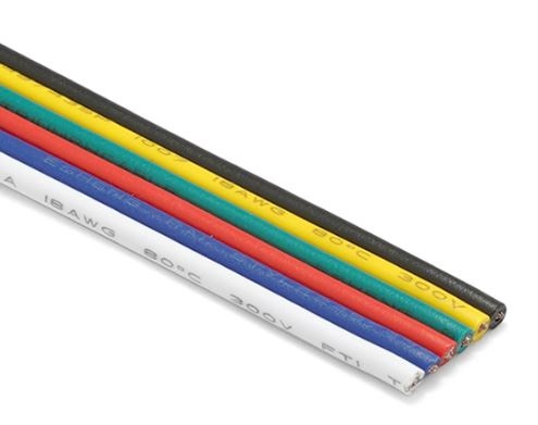 RGB + CCT KÁBEL 6-KOLÍKOVÝ 1M Pre RGB + CCT pásiky