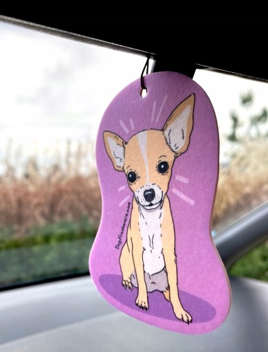 Prívesok do auta ČIVAVA s vôňou Sandal Wood