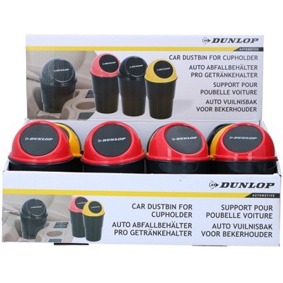 Mini odpadkový kôš do auta Dunlop