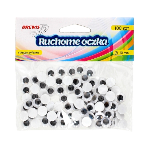 Ozdobná dekorácia, očká 10 mm (100 ks) RO3 BREWIS