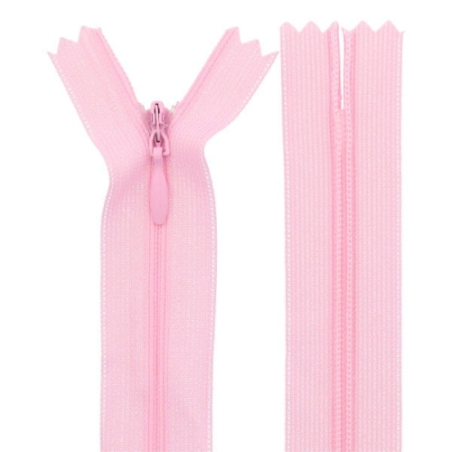 PREKRYTÉ Zipsy 35cm VEĽMI SVETLO RUŽOVÉ 1 ks.