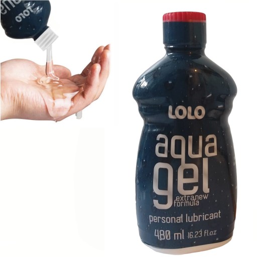 LOLO AQUA GEL EFEKTÍVNY hydratačný klzný gél na sex lubrikant 480 ml
