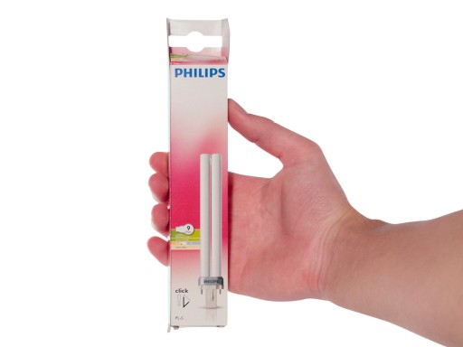 Žiarivka PHILIPS G23 9W / 600 lumenov / teplá farba 2700K PL-S 2-pin