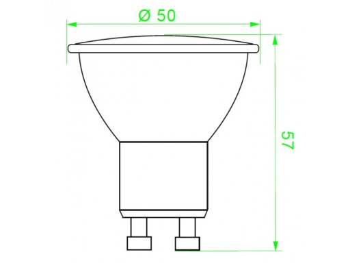 24 LED SMD 3W GU10 žiarovka 270 lm EcoEnergy teplá biela