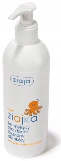 ZIAJA ZIAJKA Krémové tekuté mydlo pre deti 300