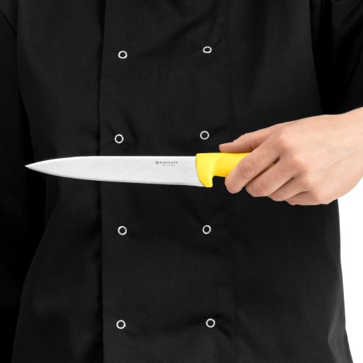HACCP KUCHYŇSKÝ NÔŽ ŽLÝ 18CM FORGAST FG01845