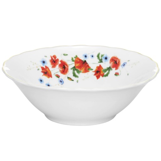 Miska na šalát maková 23 cm DOMOTTI