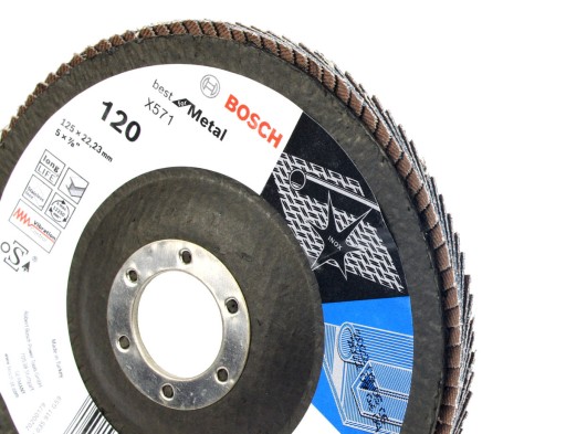 BOSCH KOTOUČ KLAPKA 125mm GR.120 NA KOV