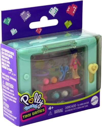 POLLY VRECKOVÁ MINI CESTOVATEĽNÁ ZRUČNOSTNÁ HRA S BÁBIKOU - MATTEL