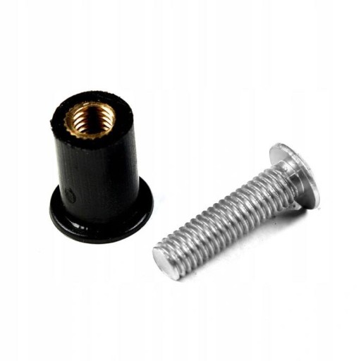 Hliníkové skrutky do motocyklových okien M5 x 15mm