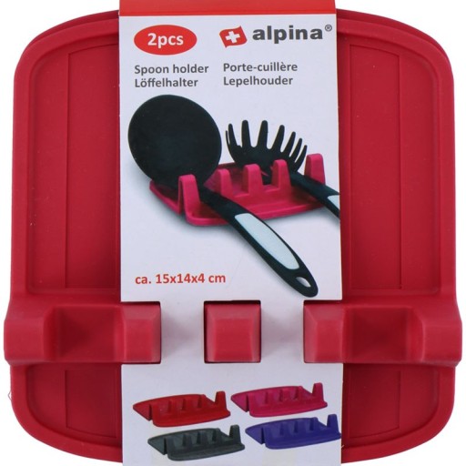 Alpina - Organizér Držiak lyžice (červený)