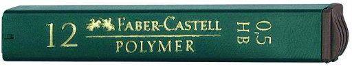 Faber-Castell Polymer graphites 0,5 mm/HB