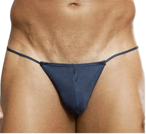 SEXY PÁNSKE JEMNÉ A VOĽNÉ tangá, NÁMORNÍCKA MODRÁ XL