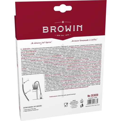 Flexibilná hadica na dresing na víno 2m Browin 353030