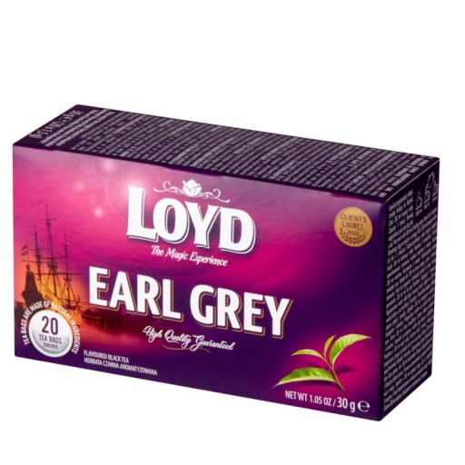 Čierny expresný čaj Loyd Tea Earl Grey Ex20