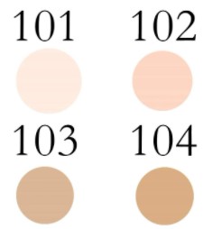 Eveline Satin Matt Mattifying Foundation 4v1 104 Beige