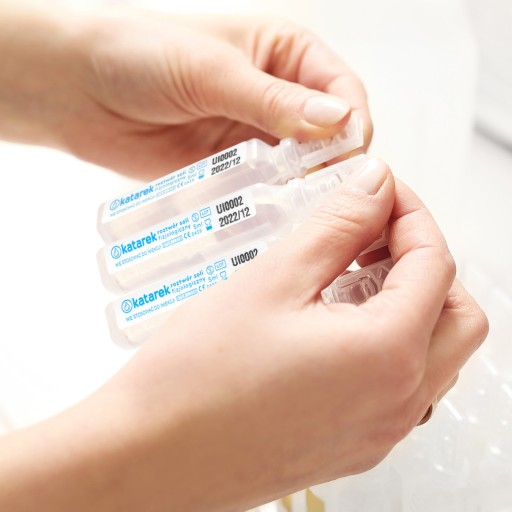 KATAREK FYZIOLOGICKÁ SOĽ pre dojčatá 10x5 ml