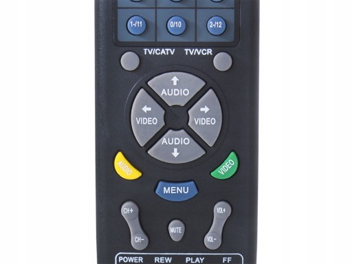 Univerzálne multifunkčné diaľkové ovládanie TV Audio Video